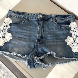 indigo Rein Jean shorts